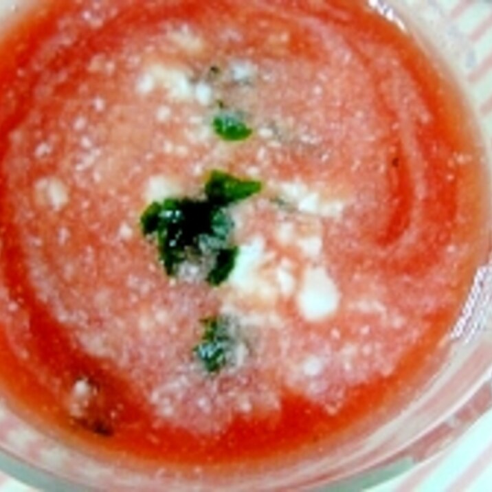 トマトジュースヨーグルト